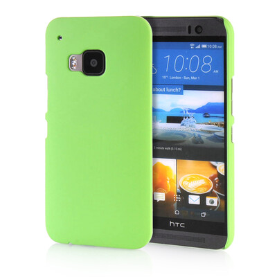 

MOONCASE Hard Rubberized Rubber Coating Devise Back ЧЕХОЛ ДЛЯ HTC One M9 Green