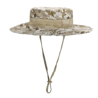 

2016 Brand Outdoor Activities Military Fishing Cap Hiking Camping Climbing Anti-uv Sunbonnet Round Cap Fisherman Hat