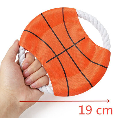 

LetsKeep Dog Flying Disc Toy outdoor Football training for puppies quick dry playing toys Diameter 19 cm