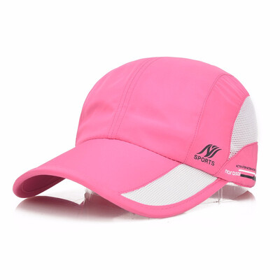 

New men&39s quick-drying baseball cap outdoor sun protection visor female sports leisure waterproof mesh cap