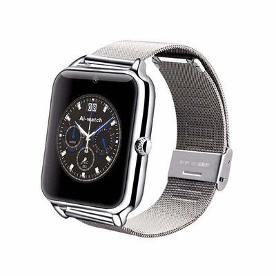 

Bluetooth Smart Watch Metal fashion Wristwatch NFC SIM TF Card SmartWatch support Pedomente Sleep Monitor FOR IOS android