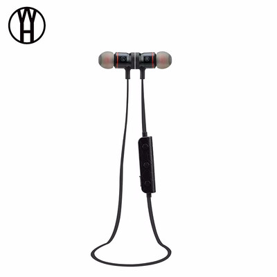 

WH M9 Bluetooth V41 Headphone CVC Noise Reduction Magnetic Switch Stereo Earbud Sports Wireless Earphone with Mic