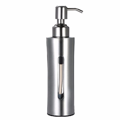 

Stainless Steel Soap Dispenser Lotion Liquid Soap Pump Bottle Container for Kitchen And Bathroom Use 250ml85oz