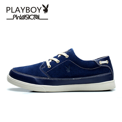 

PLAYBOY brandNew style for springLight&casual sneakerLeather fashionalMenshoes