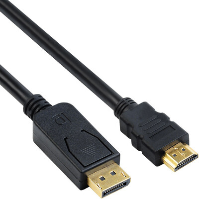 

Ferguson (cabos) F0705 Displayport to hdmi line DP to HDMI адаптер высокой четкости 5 метров черный