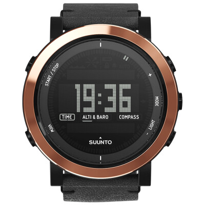 

Suunto (SUUNTO) происхождения керамические часы открытый спортивный альпинизм поездка Бизнес носить часы бронзовый кожаный ремешок SS022439000