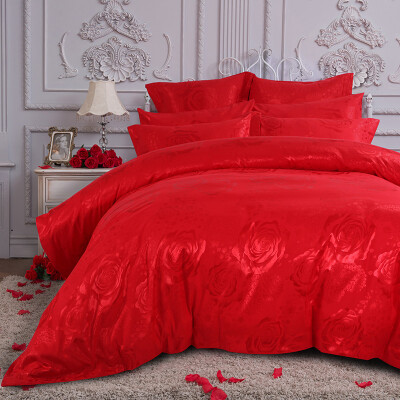 

Dohia wedding cotton bed set/bed kit (duvet cover/bed sheet/pillowcase)