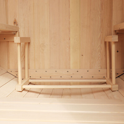 

RGX 4-6 Persons Traditional Hemlock Wooden Barrel Sauna Room Made with Harvia Sauna Electrical Heater&Sauna Stove