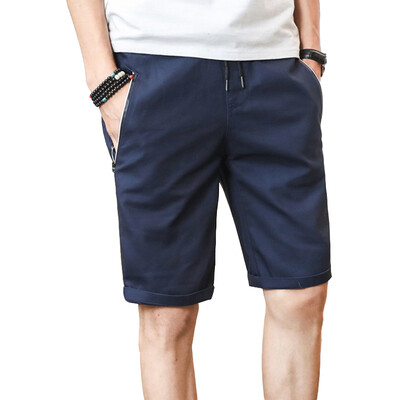

Damaizhang 2018 New Arrival Men Shorts Solid Color Cargo Pants Breathable Casual Shorts