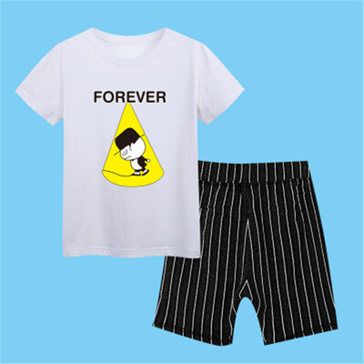 

Kids clothes Summer Baby Boy Clothes Mickey toddler Boys clothing Sets 2018 New Children Cotton Suit T shirt