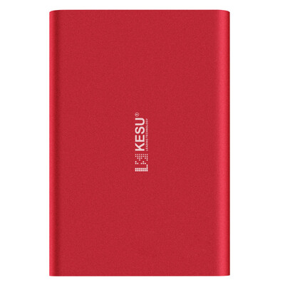 

Keshu E201-1TR Mobile Hard Drive USB30 Interface 25 Inch 1TB Wine Red