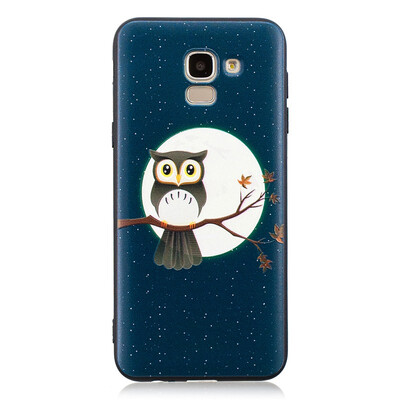 

Samsung Galaxy J6 2018 Case Embossed Soft TPU Shockproof Print Protective Cover