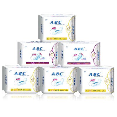 

ABC0.1cm ультратонкие дышащие гигиеническая салфетка ежедневно Спальный мешок состав 6 (День 32 + Добавить ночь 6)
