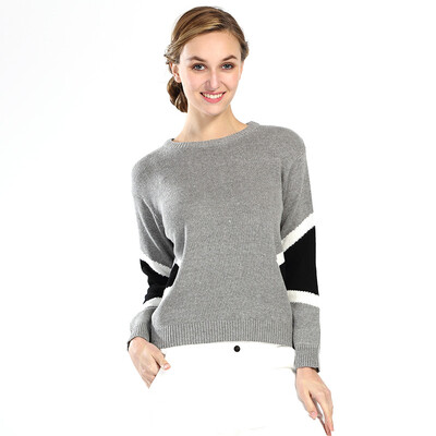 

Hengyuanxiang свитер свитер рубашка рубашка геометрическая симметрия наборы толстый свитер в сером 05T51503 170 / 92A