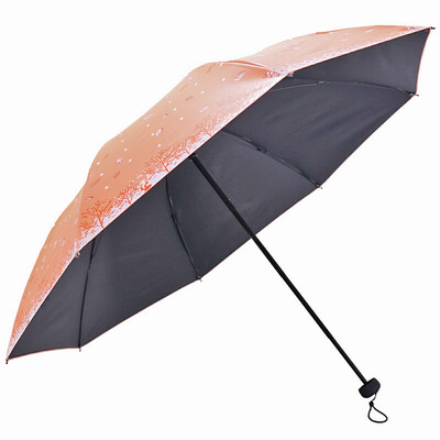 

Paradise umbrella full blackout vinyl screen printing 30 umbrella umbrella sun umbrella dark orange 30499ELCJ