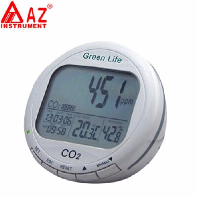 

AZ7787 CO2 detector carbon dioxide detector with temperature&humidity dew point temperature detection