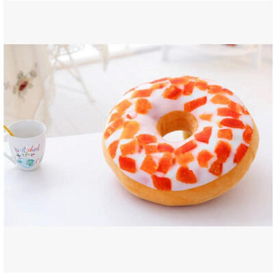 

3D Cute Donut Bread Soft Throw Pillow Case Cushion Cover Home Decor without Core