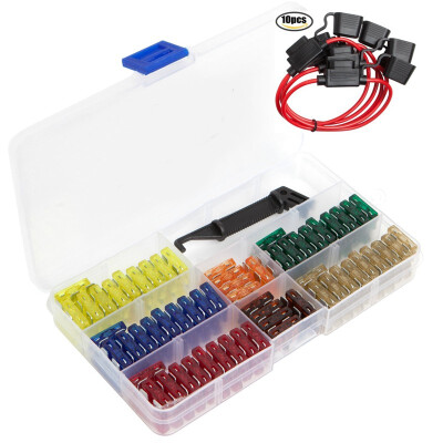 

All cars are versatile 120 sorting fuses with 10 in-line fuse holders - including fuse pullers for cars