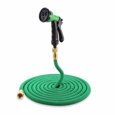 

Garden Expandable Magic Flexible Water Hose Spray Nozzle 25 50 75 100ft