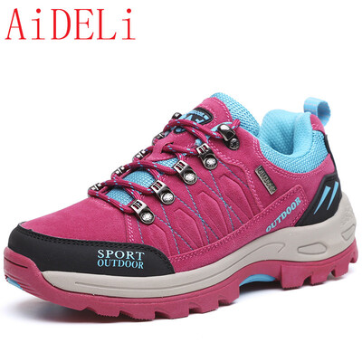 

AiDELi Casual outdoor shoes lightweight breathable hiking shoes