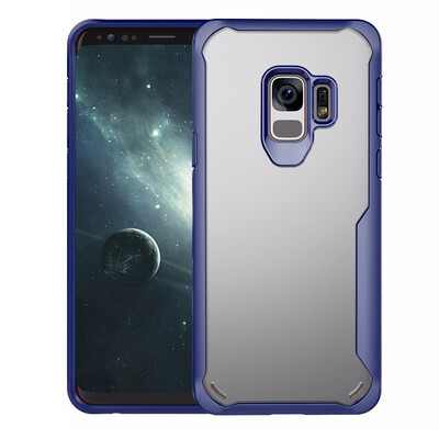 

Goowiiz Luxury Phone Case For Samsung Galaxy S9S9 Plus HD Clear Acrylic TPU Silicone Prevent falling Full protection