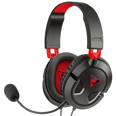 

Turtle coast Turtle Beach Recon 50 PC game headset full range of speakers convenient control compatible 35MM interface most of the game equipment