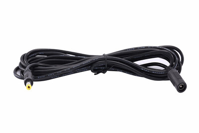 

5M DC connector Power Plug with extension wire 55mm 21 mm DC female & Male Jack adapter free shipping