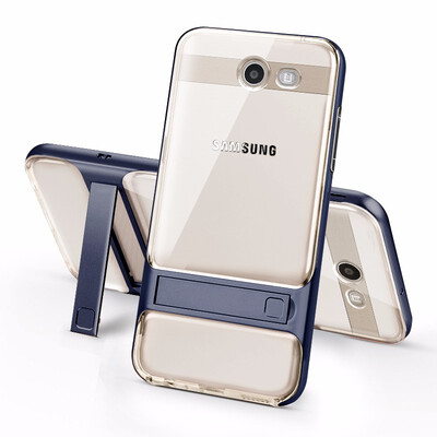 

Goowiiz Phone Case For Samsung Galaxy J2 PrimeJ5 PrimeJ7 PrimeON5ON7 2016 Fashion Slim Silicone TPU PC Hard Bracket