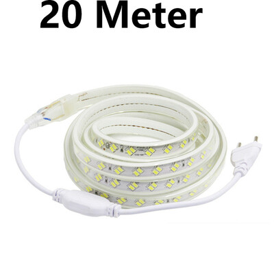 

IP67 LED Strip 220V 5730 120LEDM Waterproof Flexible Lamp Replace T5 Real 10WM With EU Plug WarmCold White