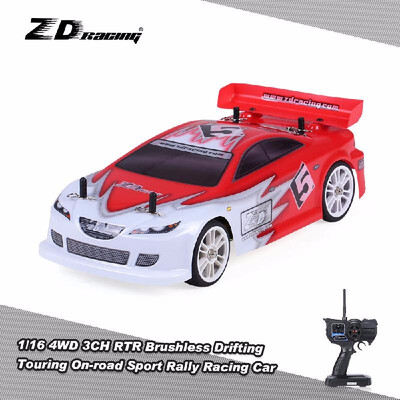

Original ZD Racing D16-M6 116 4WD 60kmh 3CH Electric Brushless RTR Drift Touring Car On-road Sport Rally Racing Car