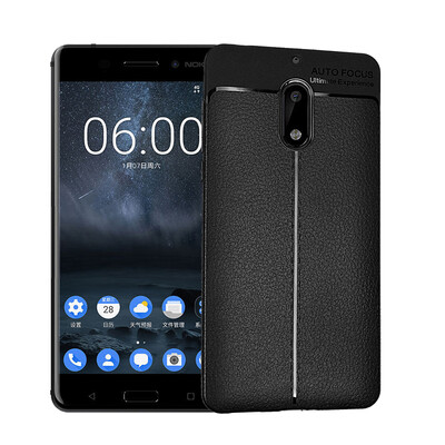 

Goowiiz Phone Case For Nokia 2356 Fashion Leather PU Pattern TPU Soft Silicone Prevent falling