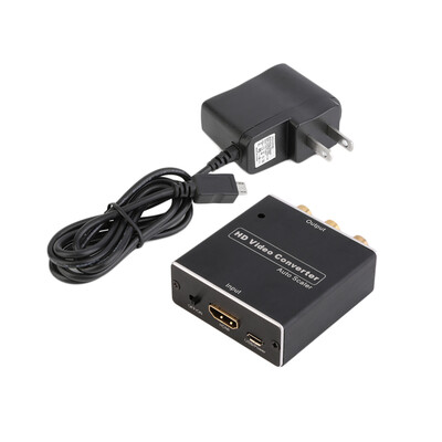 

Mini 1080P HDMI To AV CVBS RCA Adapter HD Video Converter For HDTV DVD VCR