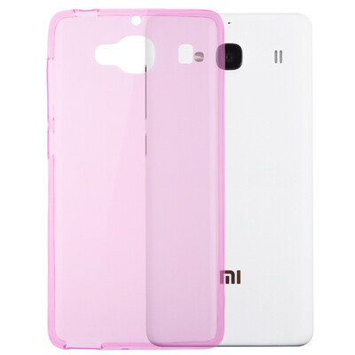 

Excellent light&transparent mobile phone shell TPU drop protection soft cover for millet red rice 2 red rice 2A through powder