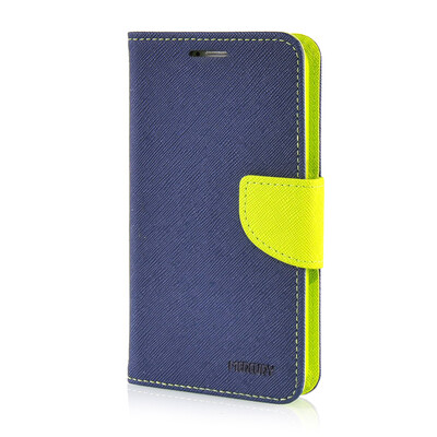 

MOONCASE Leather Side Flip Wallet Card Slot Pouch Stand Case Cover for Samsung Galaxy S6 Sapphire