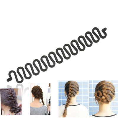 

Women Fashion Hair Styling Clip Stick Bun Maker Braid Tool Hair Accessories New