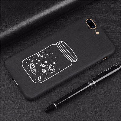 

Relief Phone Case For iPhone 6 6s 7 8 Plus X 5 5s SE Cover Fashion Soft TPU