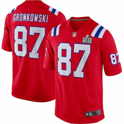 

Mens New England Patriots Nike Navy Custom Game Jersey