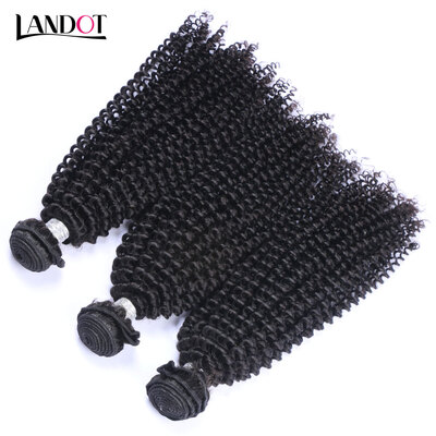 

8A Peruvian Kinky Curly Virgin Hair 100 Human Hair Weave 3 Bundles Lot Virgin Peruvian Curly Remy Hair Extensions Natural Black