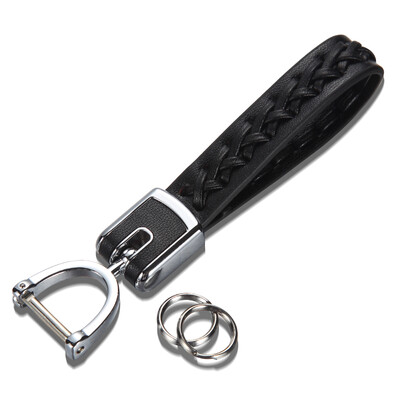 

Authentic zobo car keychain 360° rotating portable stirrup ring key ring car ornaments birthday gift ZB-937A red