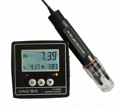 

TAIWAN HAO SHI H-1008A Industrial PH Meter Online PH Meter Transmitter PH Controller With Electrobe