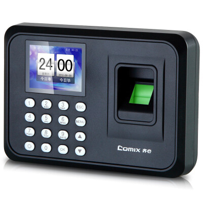 

(COMIX) OP340C high-definition intelligent large color screen free software fingerprint attendance machine is simple and convenient high-speed punch card machine