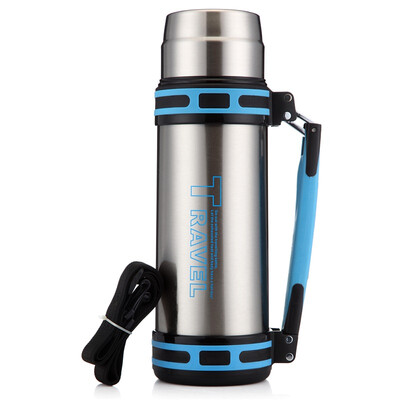 

Huaya WAYA stainless steel vacuum insulation pot HG10-2100 outdoor travel car wide mouth kettle warm bottle 2100ml character