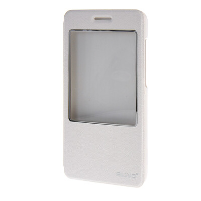 

MOONCASE Huawei Honor 4X чехол Slim Window View Design Flip Leather Bracket Back чехол Cover White