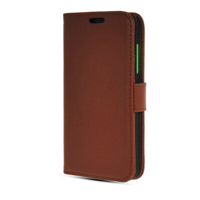 

MOONCASE High quality Leather Side Flip Wallet Card Slot Pouch Stand Shell Back ЧЕХОЛ ДЛЯ Nokia Lumia 630 Brown