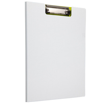 

Comix A5305 Central Grid series folder folder A4 double folding board clip green