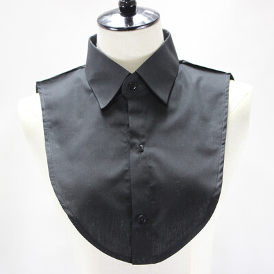 

Shirt Fake Collar White & Black Tie Vintage Detachable Collar False Collar Lapel Blouse Top For Women Clothes Accessories