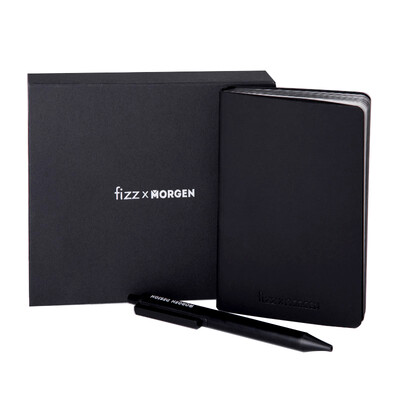 

Fizz Handbook Stationery Gift Set Handbook Notepad Gel Pen Black Magic FZ550001-DH