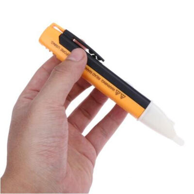 

FGHGF Socket Wall Power Outlet Voltage Detector Sensor Tester 90-1000V Electric Test Pen Voltage LED Light Indicator Pen Volt