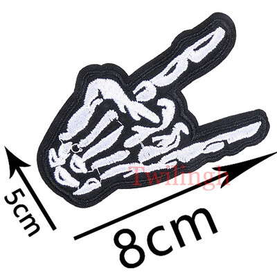

Twilingh Embroidered Patches Medal of Brooches for Clothing DIY