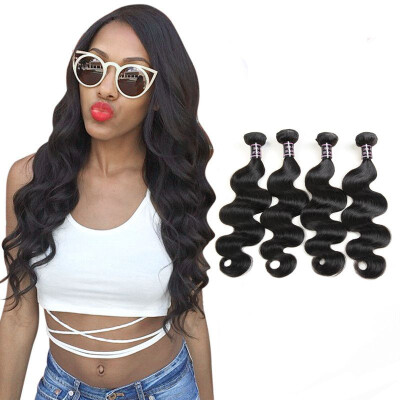 

Ishow Hair 7A Good Quality Unprocessed Peruvian Body Wave 4 Bundles Virgin Hair Cheap Peruvian Virgin Hair Body Wave 4PcLot Weave